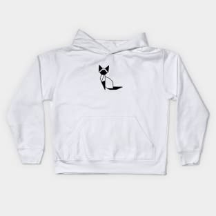 Origami Cat Kids Hoodie